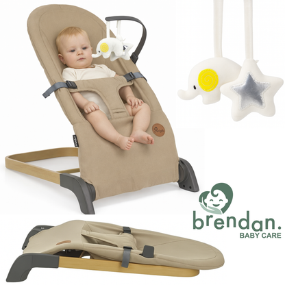 Brendan Baby Care® - Opvouwbare & Lichtgewicht Wipstoel